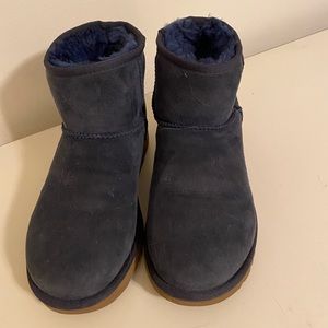 UGG Ankle Boots Dark Blue Size 8